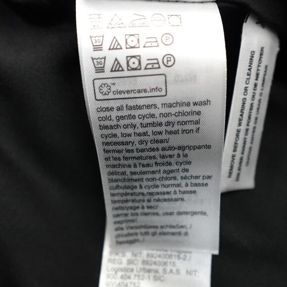 Calvin Klein Jeans Faux Leather 90s Pants Black Beauty - 14 - Picture 4 of 10